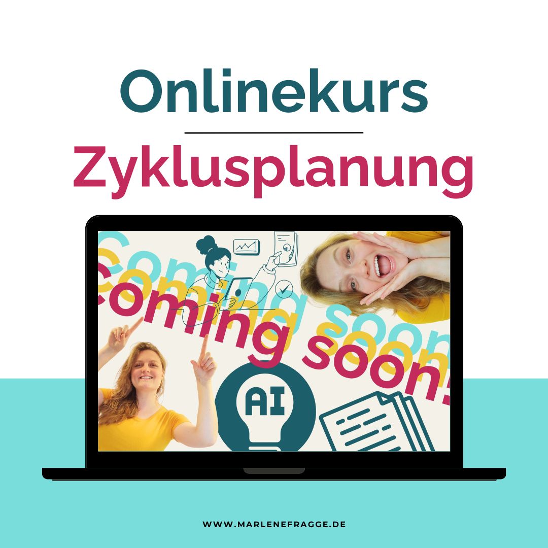 Onlinekurs: Zyklusplanung mit ChatGPT - coming soon